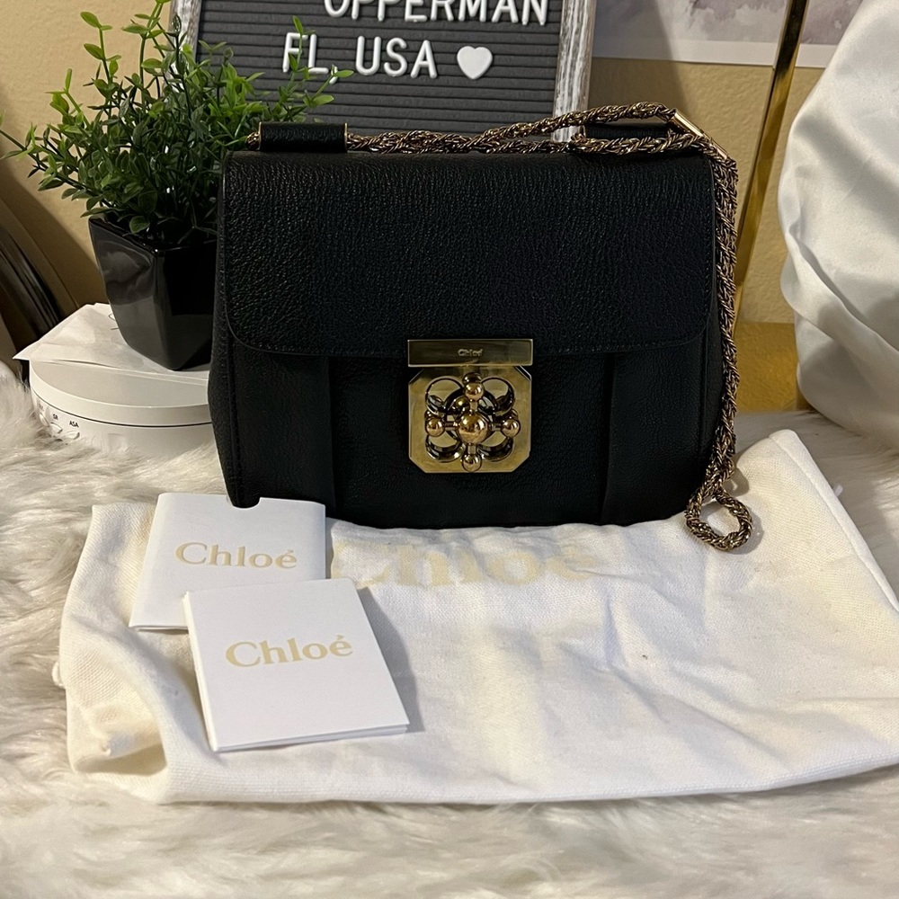 Authentic Chloe Elsie Leather Crossbody